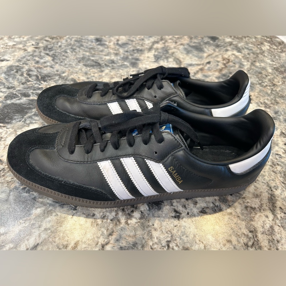Adidas Classic Black Samba Men’s size 14